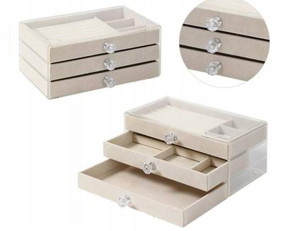 Ecarla Cream Jewelry Box Pd152K