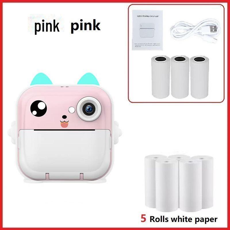 Q5 Mini Impressora Polaroid Transfronteiriça e Câmera Digital para Crianças - Impressão de Fotos em Alta Definição.