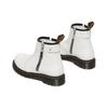 Dr. Martens Leather Short Ankle Boots Women Boots White 27618100