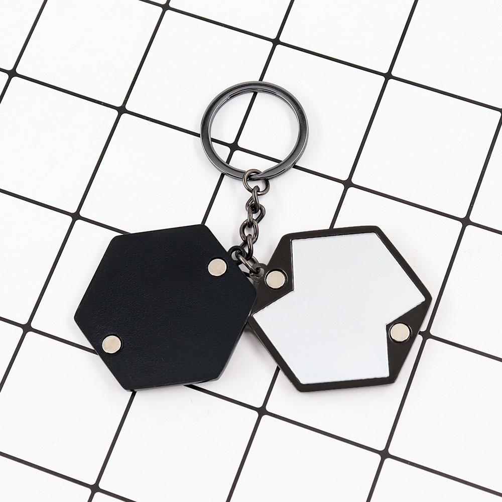 Frieren: Portachiavi Specchio Double-Sided Anime Beyond Journey's End - Accessorio Regalo Creativo