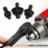 2-in-1 Drill Wrench Universal Double Headed Chuck Key Replacement Tool, Multifunctional Clamping Electric Drill Electric Tool