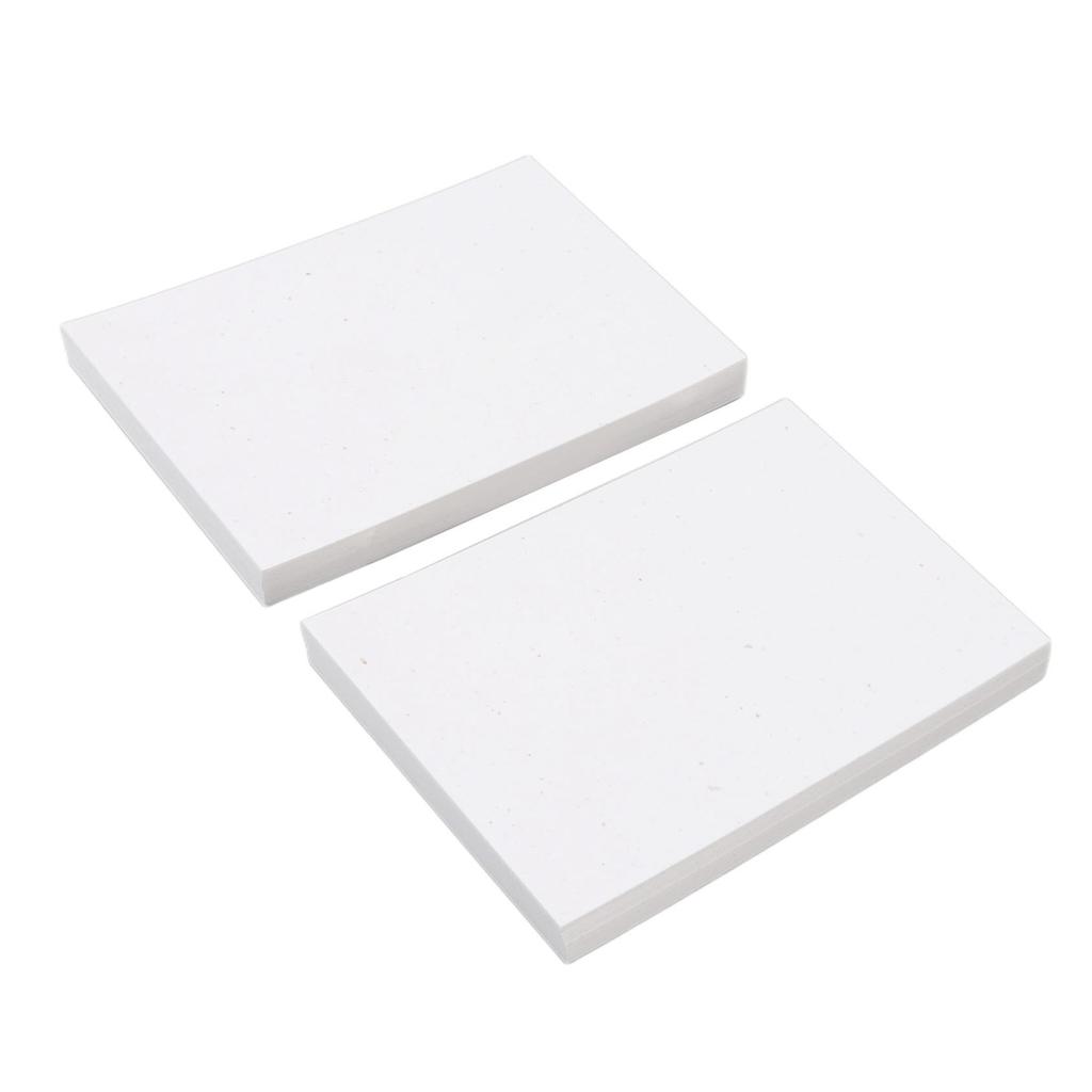 100 Pcs Cardstock Portable Small Hand Painted Art Cards Paper White Blank Postcards Pack Set for