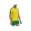 adidas 3-Stripes Tee Team Yellow/Team Green/Bold Blue Men Streetwear HK7422