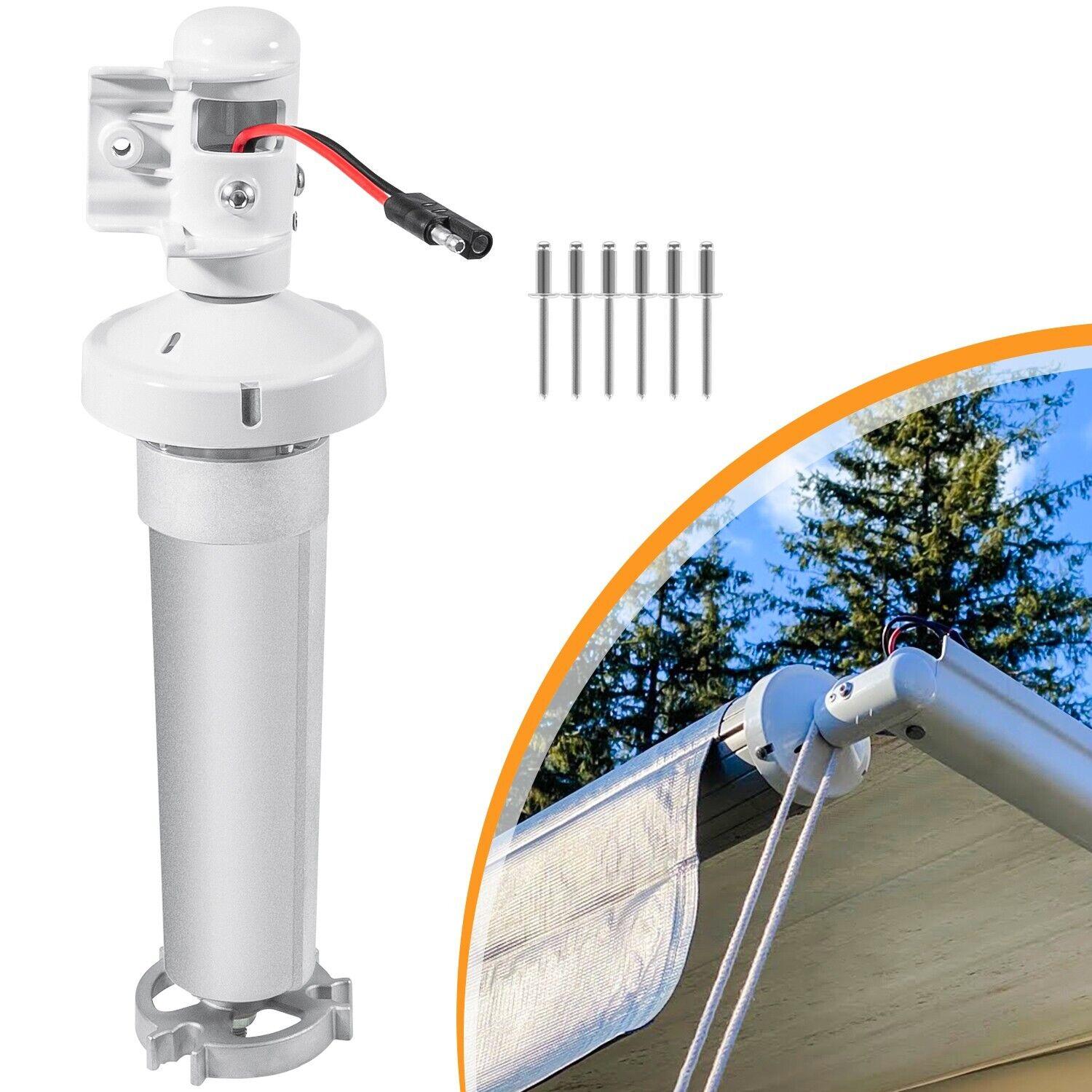 

1 шт. Мотор электропривода маркизы Торсионный узел Rh Белый Для серии Dometic 9100 3310423.209B