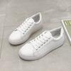 New Women Sneakers Breathble Vulcanized Shoes Pu Leather Platform Shoes White Lace Up Casual Shoes  Mujer Zapatillas