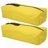 Tool Bag Polyester Hand Tools Organizer Zipper Outdoor Storage Bag for Wrench ScrewdriverYellow