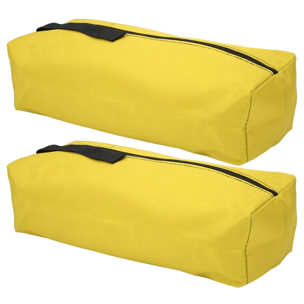 Tool Bag Polyester Hand Tools Organizer Zipper Outdoor Storage Bag for Wrench ScrewdriverYellow