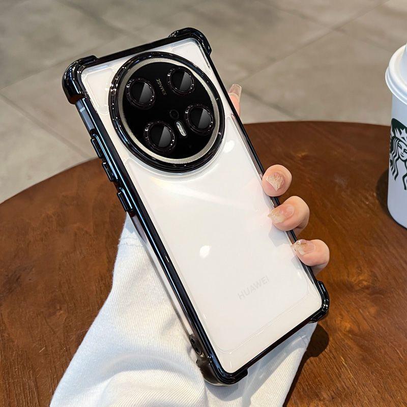 For Honor Magic 8 Pro Plating Lens Protection Film Case For Honor Magic 8 Lite Four Corners Anti-shock Protection Cover Bumper