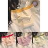 Stylish Breathable Cotton Women's Underwear Comfortable Mid Waist Triangle Panties In Various Colors For Young Girls