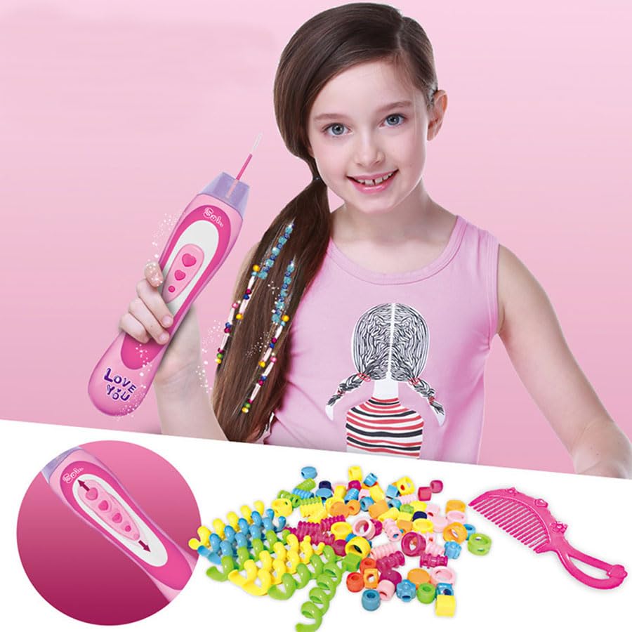 Hair Braider Toy Creative Children Girls Hair Braider Handmade DIY Braid Artifact Hairdressing Toy (Style)