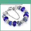 Women Constellation Bracelet 12 Crystal Glass Alloy Beaded Bracelets For Ladies Fashion Jewelry Hand Chain