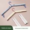 Portable Telescopic Clothes Hanger with Clips - Multi-functional Travel Drying Rack