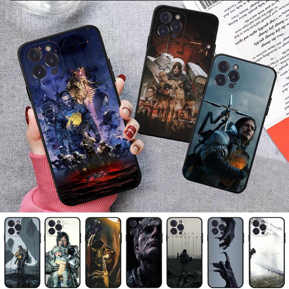 Popular Adventure Game D-Death S-Stranding Phone Case For IPhone 14 Plus 13 Mini 11 16 15 17 Pro Max Protection Shockproof