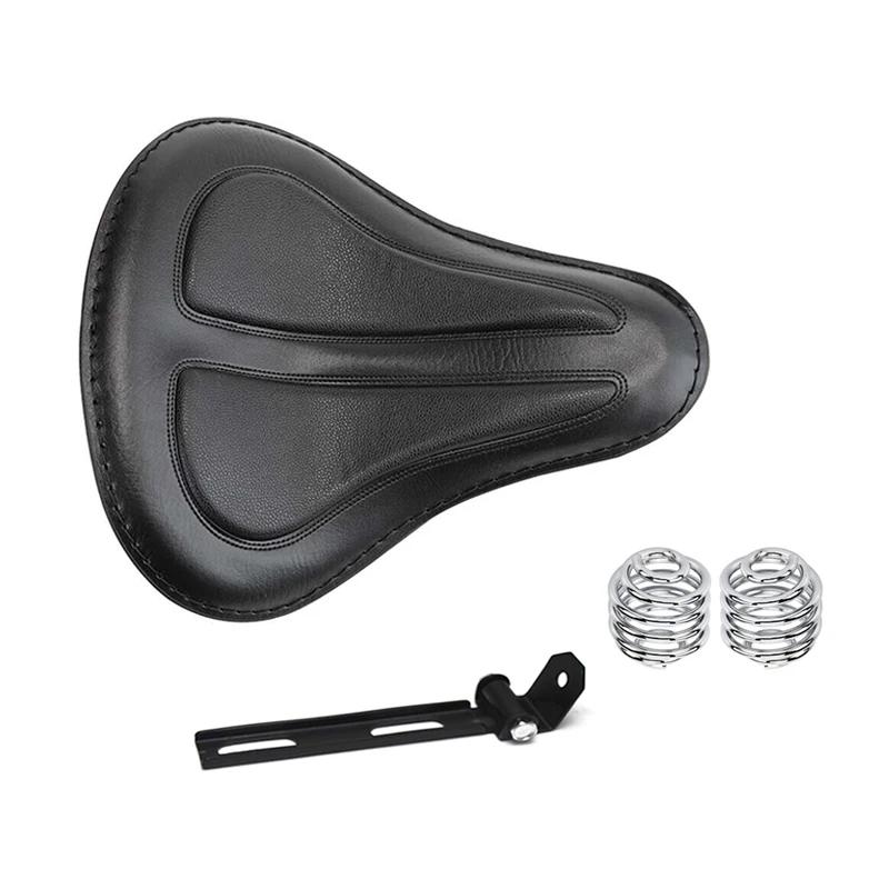

Мотоциклетное модифицированное амортизирующее сиденье, подходящее для мотоцикла Harley Sportster XL883 XL1200, водонепроницаемая сумка для сиденья с пружинами в стиле ретро