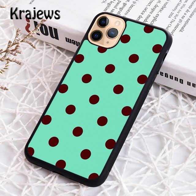 Krajews Polka dots Colorful Phone Case Cover For iPhone 17 Air 16 15 14 plus 11 12 13 pro max coque Shell Fundas