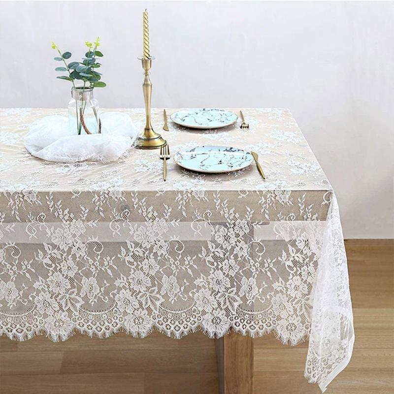 Vintage Wedding Tablecloth Decorative Covering For Reception Banquets Anniversary Romantics Home Styling Table Cloth