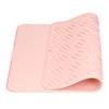Silicone Heat Insulation Pad Desktop AntiScaldWaterproof Silicone Pad for Home Kitchen(Pink, 45x35cm )