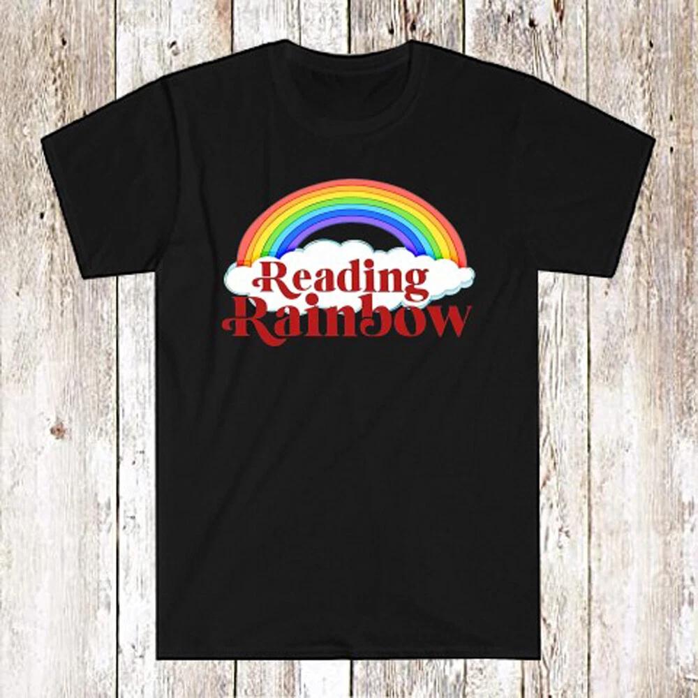 Men s and Women s T-shirts Reading Rainbow S