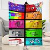 Numberblocks Blanket Soft Warm Cozy Suitable for Office Office Chair Seaside Four Seasons Multipurpose Digital Print