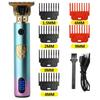 Hair Clipper Professional Cutter High Power Vintage T9 USB Hair Cutting Machine Trimmer for Men Cordless Beard Trimmer Barber