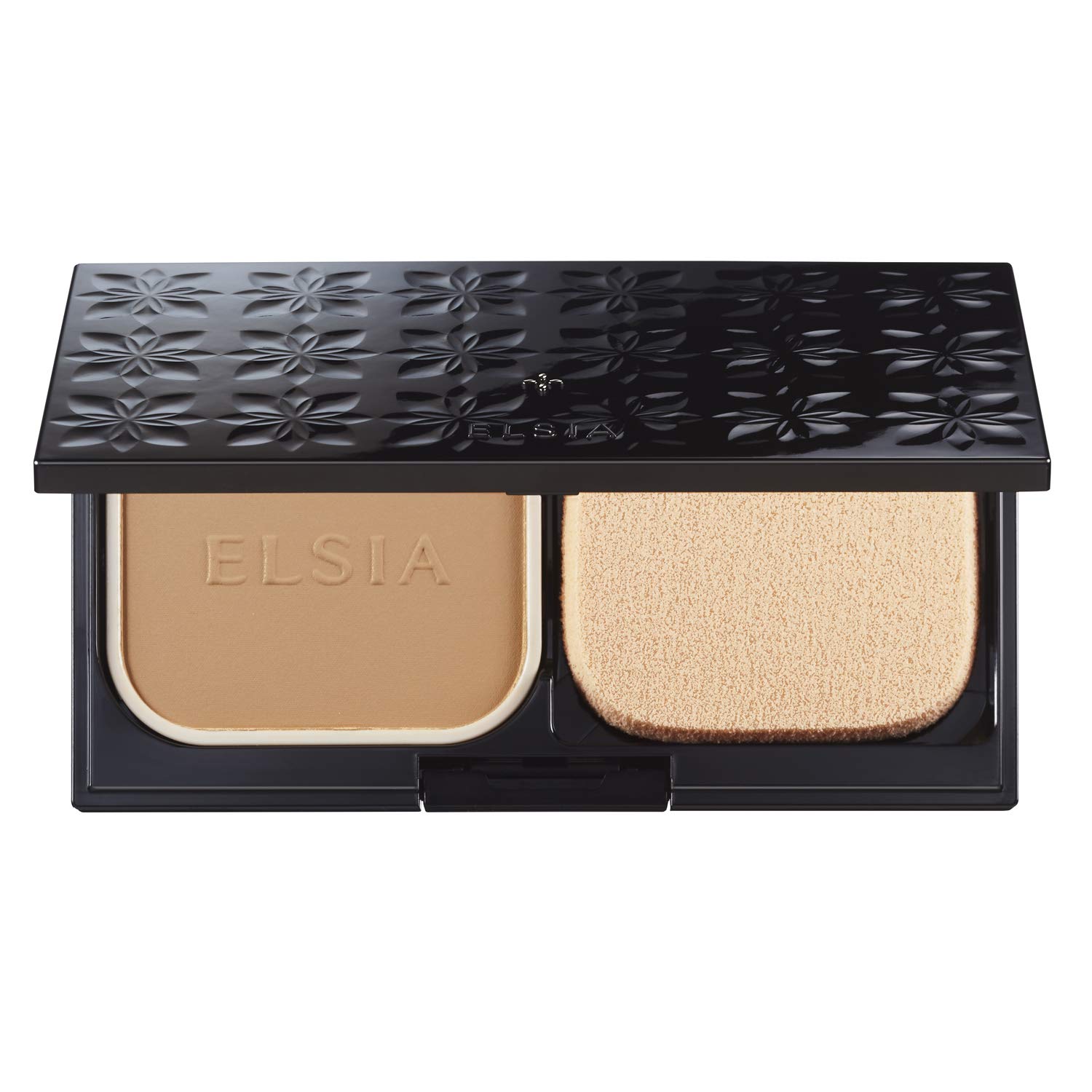 

ELSIA Platinum BB Powder Foundation with Case, Ochre 415, 10g