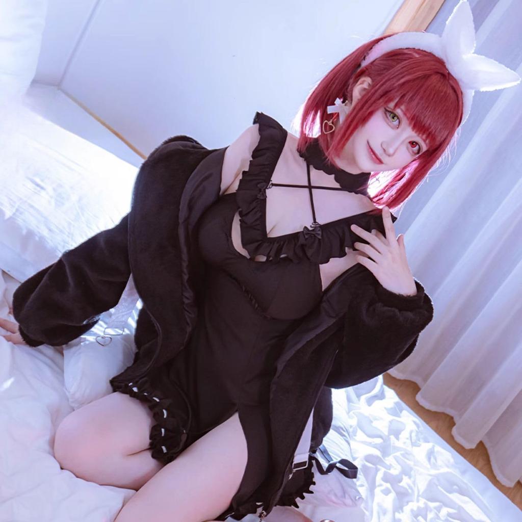 [Milky Time] Hololive Houshou Marine Cosplay Vtuber Loungewear New Costume (M)