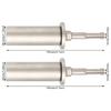 Ground Rod Driver Adapter, Secure Grounding Tasks, Suitable for 5/8inch and 3/4inch Rods  Piling&Fence Installation