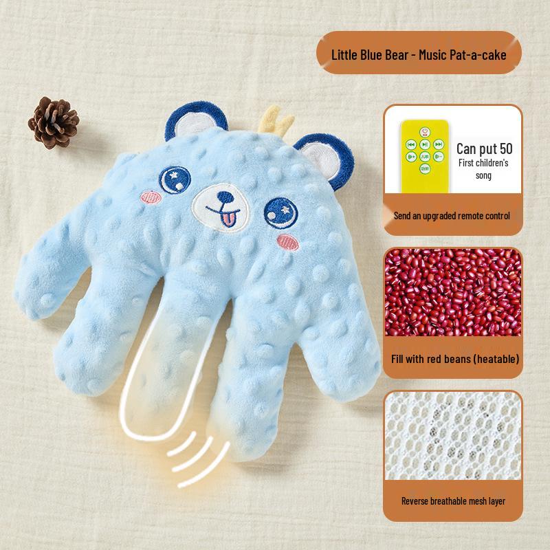 Baby Schlaf Beruhigen Handfläche: Selbstberuhigendes Kuschel- und Einschlaf-Klopfhilfe für Babys