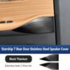 For Geely Starray EM-i EX5 EM-i Car Door Horn Cover Stainless Steel Audio Panel Protective Stickers Cover Interior Accessory