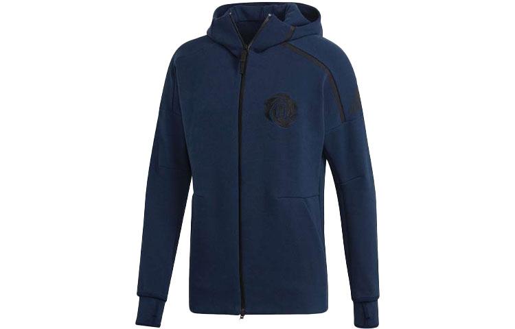 Adidas Z.N.E Jackets Men s College Navy Hooded Moderate Other DY3235 S