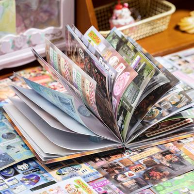 45 Hojas Pegatinas Decorativas Estilo Cómic Japonés Pegatinas Vintage Kawaii Pegatinas Creativas DIY Material para Manualidades Pegatinas Decorativas