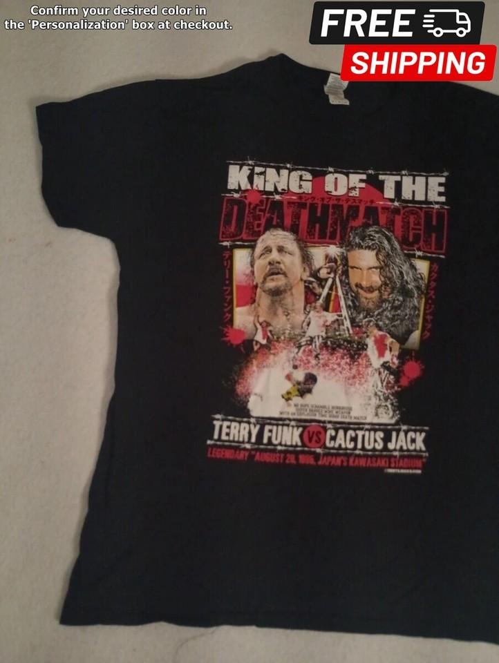 

New Sabu King of the Hardcore S234XL shirt A443 Unisex T-Shirt S
