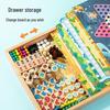 Deli Wooden 28-in-1 Board Game Set