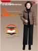 Hengyuanxiang Women's Red Winter 2025 Cotton Padded Jacket for Middle-aged and Elderly