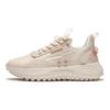 LiNing CF Moon Shadow Cushioning Anti-Slip And Wear-Resistant Low-Top Casual Shoes Women's Matte Ecru AGLR158-4