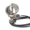 51MM / 2 Zoll Abgasregelventil Für Motorrad-Auspuffrohr Manuelles Bedienventil-Kit Universeller Mehrwinkel-Modus