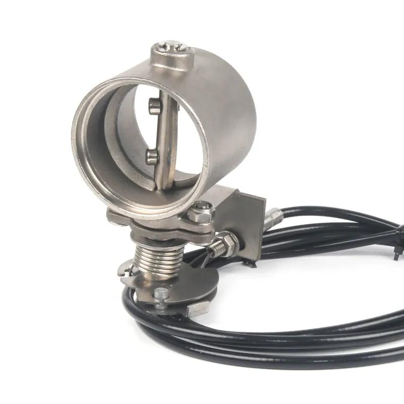 51MM / 2 Zoll Abgasregelventil Für Motorrad-Auspuffrohr Manuelles Bedienventil-Kit Universeller Mehrwinkel-Modus