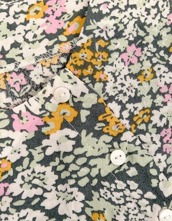 Casual Breastfeeding Maternity Retro Flower [Seraphin] Dress, Dress, TAMIKA, Women's,