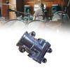 Elektronisches Schlagzeugständer-Klemme Sichere Trommelrohr-Klemmhalterung Verstellbare T-Klemme für Elektronisches Schlagzeug-Hardware-System