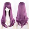 Rize Kamishiro Cosplay Wig Tokyo Ghoul Cosplay Long Wavy Purple Mixed Heat Resistant Synthetic Hair Anime Wigs