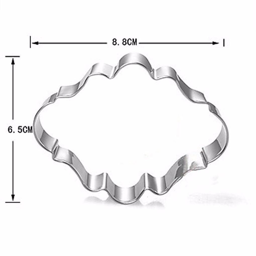 Stainless Petal Cutter Mould Biscuit Cake Cookie Fondant Cutting Baking Mould Pastry Decorating Tool