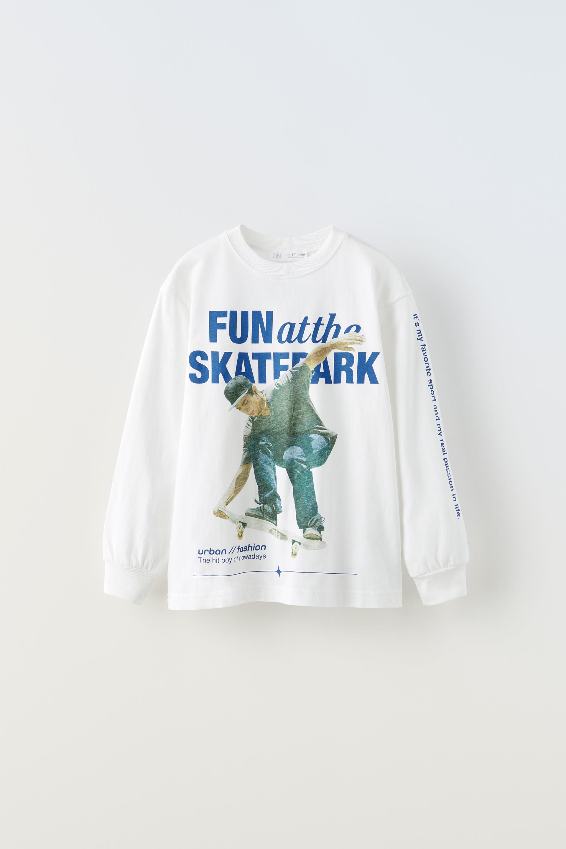 

ФУТБОЛКА С ПРИНТОМ SKATER