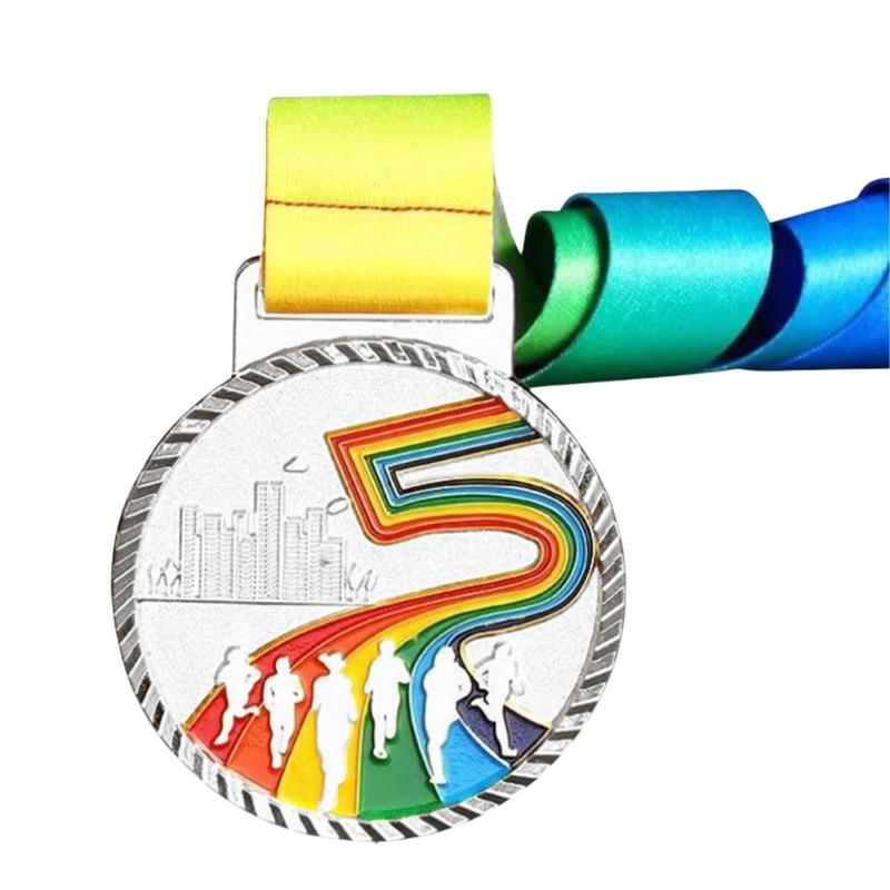 Metal Gold Silver Bronze Award Medals with Ribbon, Winner Medals for Children Teens Event, Classrooms, Office and Sports