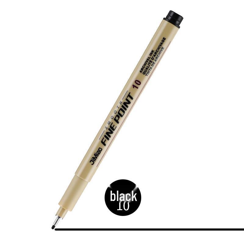 Cross-Stitch Needle Pen: 12 Line Widths, Fine Liner, Water-Based Manga Sketch Pen