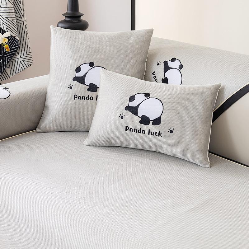 Summer New Sofa Cushion Seat Cushion One Piece Universal Simple New  Combination Sofa Cover Summer Cool Cushion