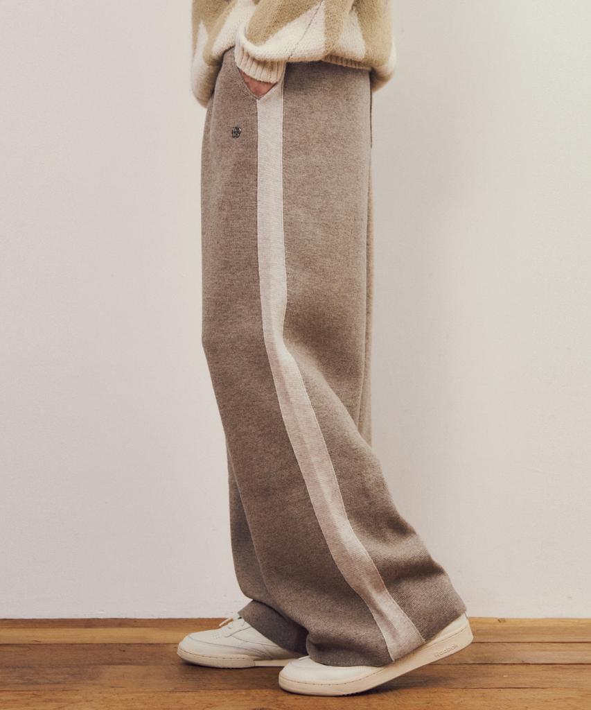 Wednesday Oasis Always Track Symbol Wool Knit Pants 4 Colors