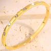 Starry Sky Silver Titanium Steel Bracelet for Women - High-End, Versatile, Full Diamond, Non-Fading Fashion Accessory