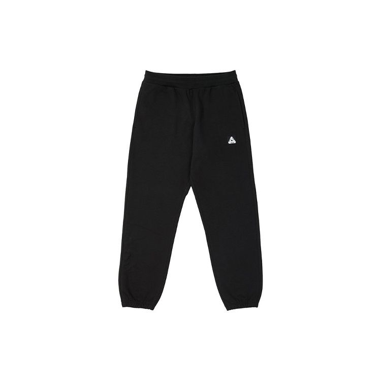 

Palace Square Patch Elastic Waist Slim Fit Knitted Sweatpants Unisex Bottoms Black P20JG001