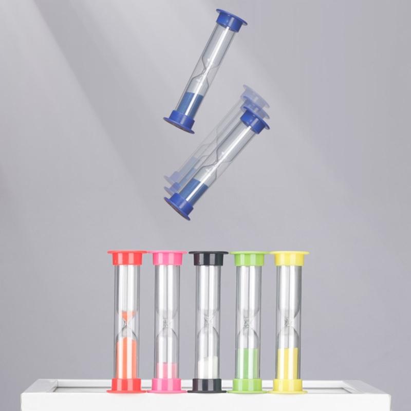 Easy Carry Adjustable Sand Timer Accurately Measure Time from Half Minutes to Ten Minutes Sandglasses Toothbrush Timer