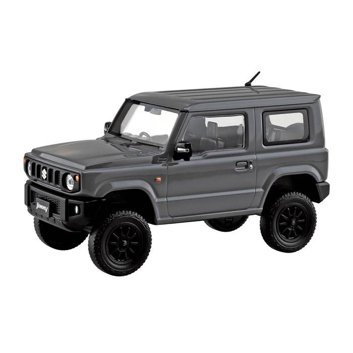 Aoshima Snap Kit No.09CU-MG Suzuki Jimny JB64 Custom Wheels (Medium Gray) 1/32 Scale Model Kit 24.5 cm x 6.5 cm x 17.5 cm